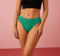CichCiffon Women’s Soft Cotton Green Panty